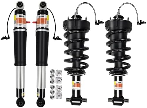 4-Piece Front & Rear Shock & Strut Set For 1999-2006 Chevy Silverado 1500 2WD - Gas Charged