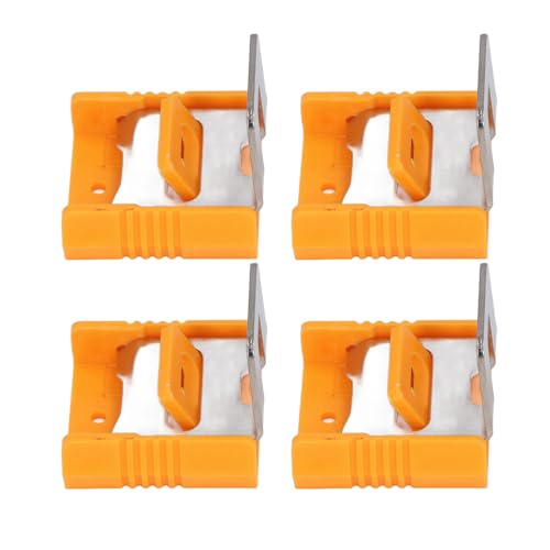 Switch Lockout Device, Secure and Reliable A3 Galvanized Steel Plate Industrial Electrical Lock Multipurpose 4 Pieces for Security Maintenance Work