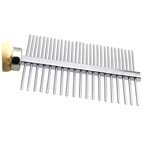 HAPINARY Stainless Steel Pet Brush Dematting Comb Grooming Scissors Tools Pet Comb for Cats Dogs