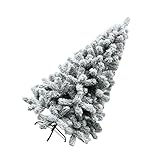 Sapin de noël enneigé : ses décorations délicatement travaillées conviennent aux réunions de famille, aux fêtes de noël et à la décoration avec de la fausse neige