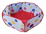 WowowMeow Pop Open Small Animals Exercise Playpen Portable Pet Fence for Hamster, Chinchillas and Gu