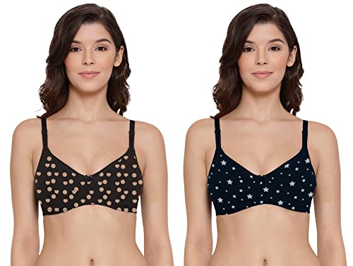 Image of Lyra Women's Cotton Non Padded Wire Free Modern Molded Bra
