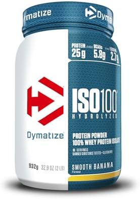 Dymatize ISO 100 Hydrolyzed Smooth Banana 932g