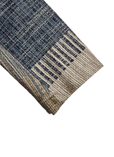 LOZ Women's Vintage Brown Plaid Mid-Long Pea Trench Coats 2025 Fall Winter Single Breasted Stand Collar Jacket Outwear4