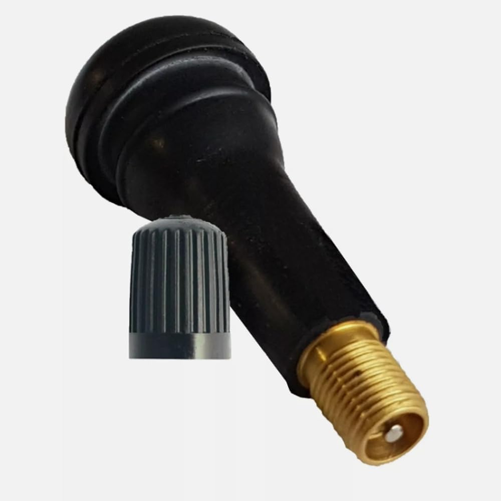 compatible with 5pcs TR414 Tire Valve Stems Rubber Snap-in Compatible with Tubeless Rim Holes Vehicle Tires