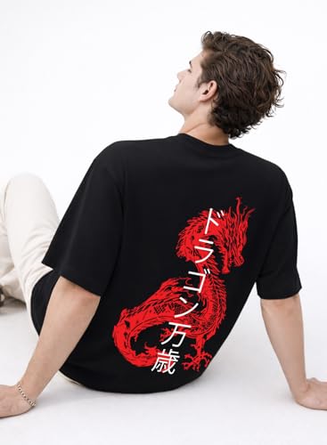 T-shirt coupe décontractée ADRO coton épais qui ne se déforme pas