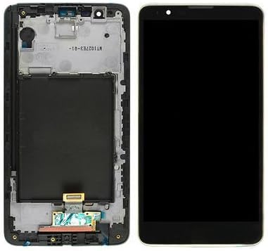 LCD Display Digitizer Touch Screen Assembly for LG G Stylo 2, Stylus 2 LS775 (Black w/Frame)