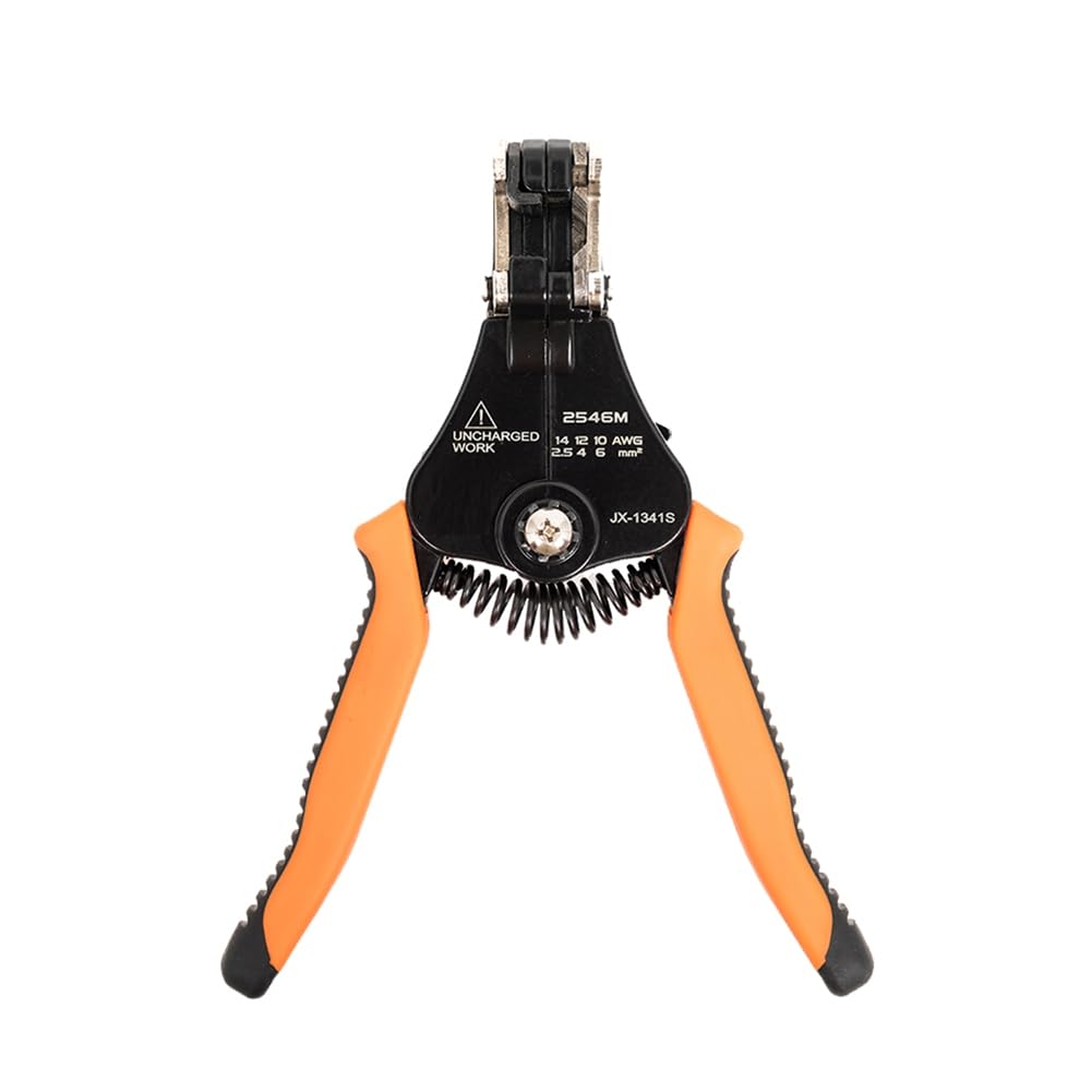 Jnchdghwa Orange For Solar Pv Cable Stripper-For Solar For Solar Connectors, Photovoltaic Panel Installation Stripping Pliers In 2.5/4/6Mm2 Range Tool