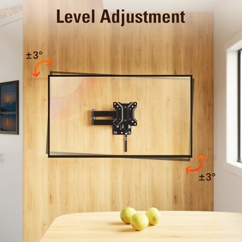 Mounting Dream MD2209 Lockable Rv Tv Mount For Most 10-26 Inch Flat Screen, Rv Mount Tv Bracket For Camper Trailer Truck Boat, Full Motion Rv Tv Wall Mount Quick Release Lock thumb #6