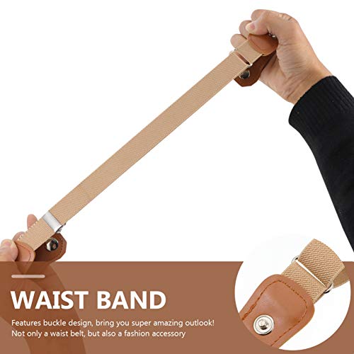 VALICLUD 2 Peças Cinto Cinturones De Mujer Para Vestidos Cinta De Cintura Elástica Cós Rastros Invis