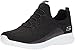 Skechers Womens Ultra Flex Salutations Black/Black Sneaker 10 M US