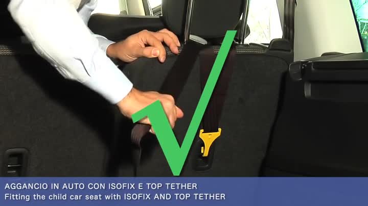 isofix e top tether
