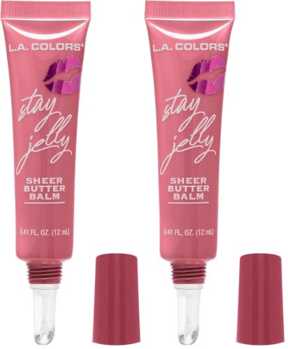 Image of L.A. COLORS Stay Jelly Sheer Butter Balm, Smiles CLG461 (Pack of 2)