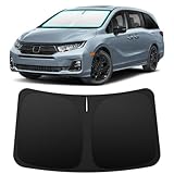 INSAUTO Foldable Windshield Sun Shade for Honda Odyssey 2018-2025, Heat & UV Protection Car Sunshade with Storage Bag, Keep Interior Cool & Easy Installation