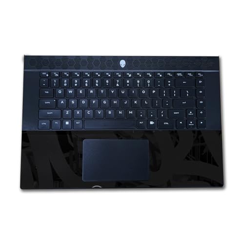 Image of Laptop Skin Compatible with Alienware M16 R2 (2024) - Orange Tag - Premium 3M Vinyl Protective Wrap Decal Cover - Easy to Apply | Crafted in The USA by MightySkins