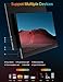 VILVA Portable-Monitor-for-Laptop - 15.6'' 1080P FHD IPS Display USB-C HDMI Portable Monitor for Laptop with Cover and Speakers External Monitor for Laptop/PC/Mac/Phone/Xbox Switch/PS4/