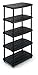 Terry, Scaffalone 2436-5, Scaffale Modulare a 5 Ripiani, da Interno Esterno. Materiale: Plastica, Dimensioni: 93x59x188,5 cm
