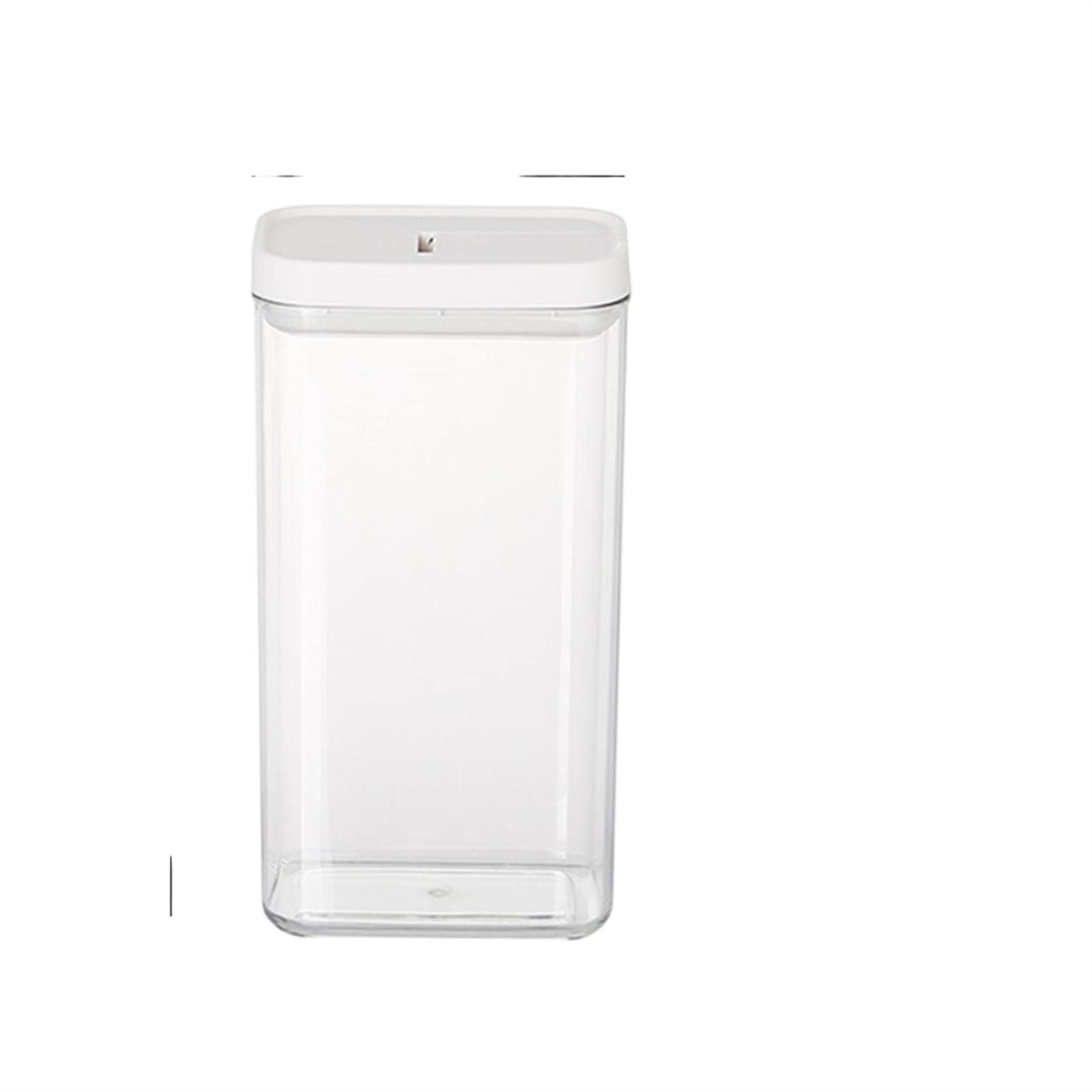 JINGYAN Storage Jars Airtight Food Storage Containers with Lockable Lid Stackable Spaghetti Container Cereals Rice Tank for Grain Flour Snack