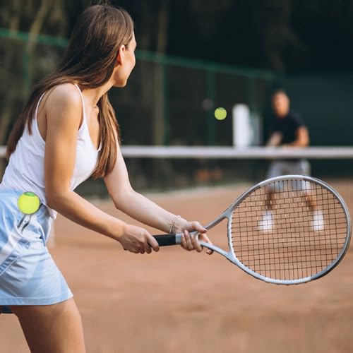 M METERXITY Tennis Ball Clip - ABS Tennis Accessories Waistband Clip Holder Sports Equipment, Light Weight, Apply to Tennis Sports (68 x 65 Mm,Fluorescent Yellow) - Image 3