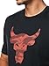 Under Armour Men's Project Rock Brahma Bull Shirt Medium Black/Red