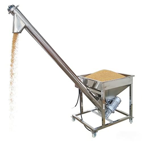 INTBUYING Automatic Screw Conveyor Feeder