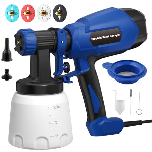 HVLP Electric Paint Sprayer with Nozzles and Controls