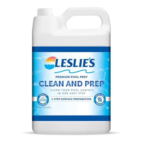 Leslie's Clean & Prep Solution 1 Gallon – Pool Surface Cleaner & Degreaser for Paint Prep, Improves Adhesion 4323106019