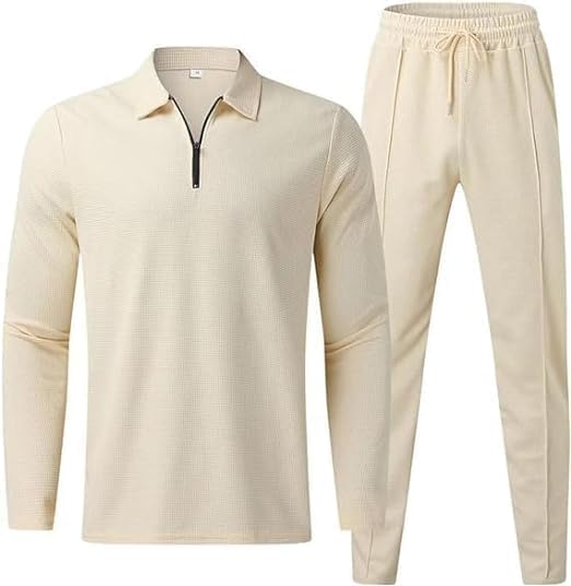 Matching Set for Men, Leisure Set, Leisure Long Sleeve and Pants Set Mens Casual Fashion