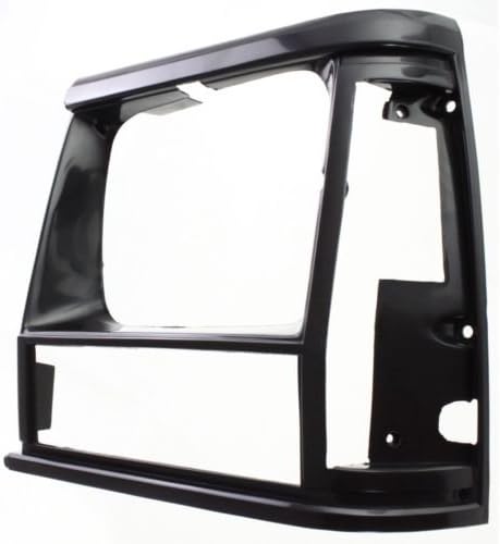 Driver Left Side Headlight Door Bezel Paintable For Jeep Cherokee 1991 1992 1993 1994 1995 1996 - CH2512124