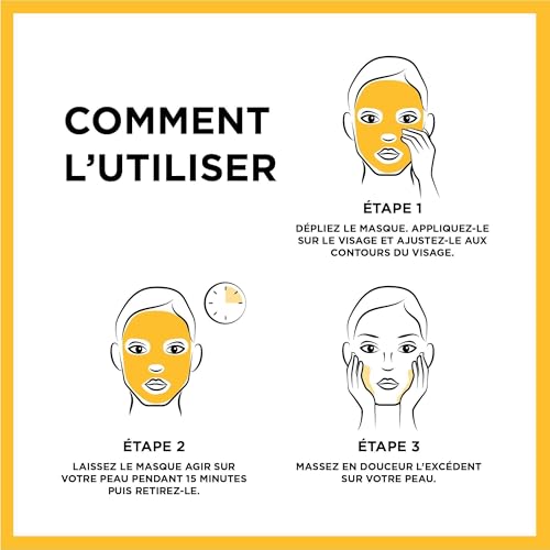 Garnier Coffret 5 Masques Tissu Vitamine C Booster D'éclat - vue 6