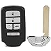 KEYALL 2 Pack 5 buttons Remote Control Car Key Fob 2014-2017 Fit for Honda Civic 1.5L,2014-2015 Fit for Honda Civic 1.8L KR5V2X,72147TBAA11,72147TBAA12
