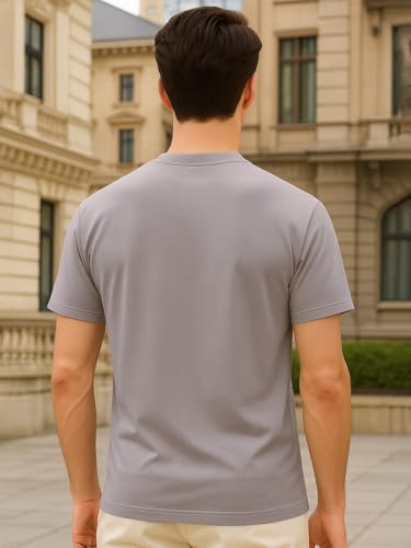 Image of Nobero Men's Regular Graphic Printed T-Shirt for Men | Soft Cotton | Classic Fit | Printed Casual Tshirt for Men