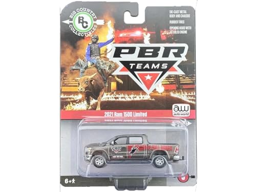 2021 1500 Limited Pickup Truck 1/64 Auto World miniatura 1