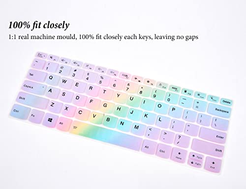 Image of Keyboard Cover for Lenovo Flex 5 /IdeaPad 5 14 inch,Lenovo IdeaPad Flex 5i 14 inch /Slim 7 9 /Yoga 5i 7i /Yoga 9 7 Pro /Slim 7 pro x Keyboard Skin, ThinkBook 14 14s /Yoga Pro 14s Protector