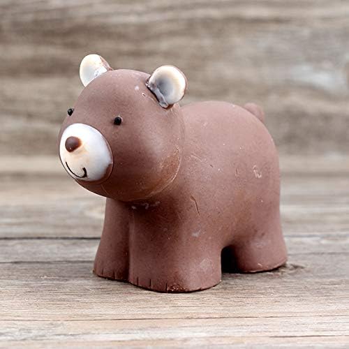 Cute Bear Shape Silicone Soap Mold for Natural Handmade Chocolate Candy Mould 3D Craft Resin Clay Decorating Tool