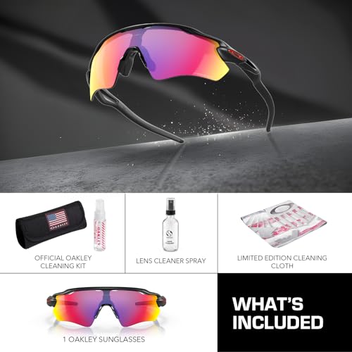 Image of Oakley RADAR EV PATH OO9208 Shield Sunglasses With Official Eyewear Kit | Men's & Women's Sunglasses