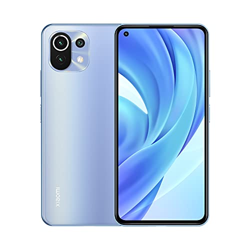 Xiaomi-Mi-11-Lite-Pantalla-655-AMOLED-DotDisplay-FHD-6GB64GB-Triple-Camara-64MP-Snapdragon-732G-4250mah-con-carga-33W-Azul-Version-Espanola