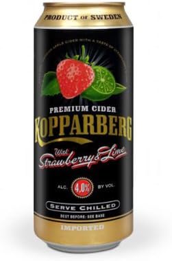 Kopparberg Strawberry & Lime Fruit Cider (10 x 330ml Cans)
