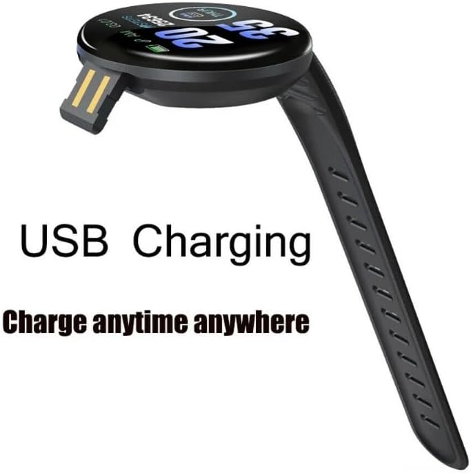 USB Charging for D18 Smartwatch