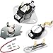 3387134 High-Limit Thermostat 3392519 Dryer Thermal Fuse 3977393 Thermal Cut-off Switch 3977767 Cycling Thermostat by Sumnew Tech Replacement For Whirlpool & Kenmore Clothes Dryers