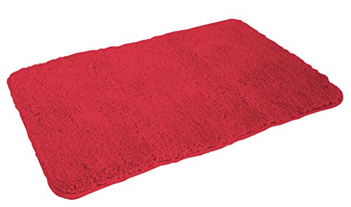 Mesana J-10008/32 rot Badematte, Mikrofaser, 80x150 cm