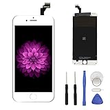 iPhone 6 Plus Screen Replacement, COCOCKA LCD Display 3D Touch Screen Digitizer Frame Assembly Set for iPhone 6 Plus 5.5 inch (White)
