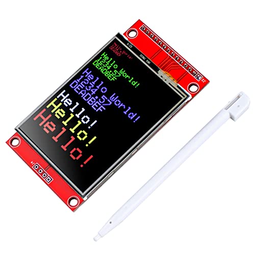 Image of Hosyond 2.4 Inches TFT LCD Touch Screen Shield Display Module 320x240 SPI Serial ILI9341 with Touch Pen Compatible with Arduino R3 /Mega2560 Development Board