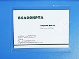 Exacompta - Ref 3962E - Double Pocket Presentation Folder - 230 x 320mm in Size, Suitable for A4 or Folded A3 Documents, Business Card Holder - Blue Cover (Pack of 20) - Image 6