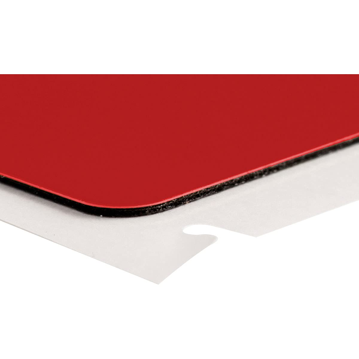 Brady M71EP-176-593-RD 3" Width x 1" Height Red Color B-593 Adhesive-Taped Polyester Raised Panel Labels With Gloss Finish For BMP71 Printers (50 Per Box)