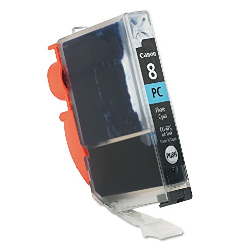 CANON Wide Format CLI8PC CLI8PC, 0624B002, (CLI-8) Ink Tank, 450 Page-Yield, Photo Cyan