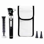 Gima Sigma C Led Otoscopio Medico Pensato Per Esami Otorinolaringoiatrici, Endoscopio Dotato D'illuminazione A Led Lente D'Ingrandimento con 14 Speculum, 7x2.5 mm E 7x4mm