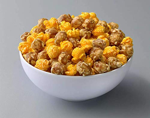 G.H. Cretors The Mix Popped Caramel & Real Cheddar Cheese Pop Corn, 7.5 Ounce (Pack of 2)