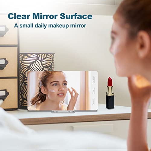 Yimmsoka Digital Alarm Clock,Led Clock Digital With Temperature Humidity,Desk Clocks For Office,Aesthetic Alarm Clock,Light Up Wall Clock,Bedside Clock With Usb Charger 6.7 Inch(White) #TOP4