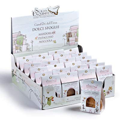 Daidone - Handmade Sicilian Almond Thin Biscuits - 20 Packs of 130g